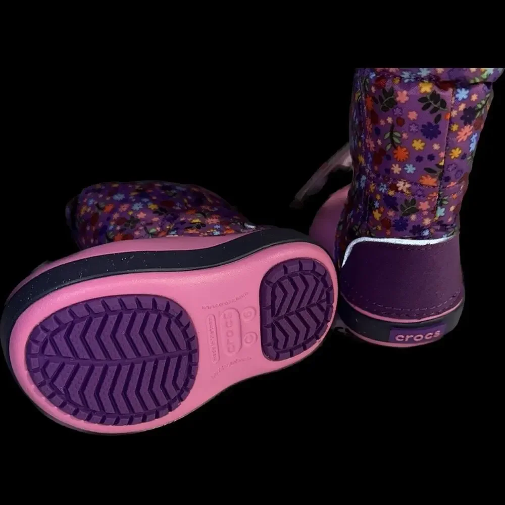 Crocs Kids' Crocband LodgePoint Pull-On Boot